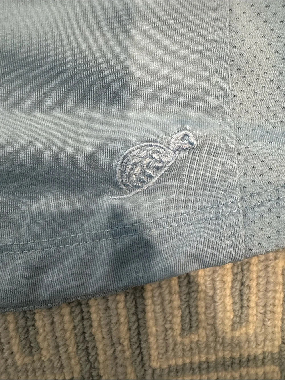 Turtles & Tees Light Blue Girls' Polo Shirt